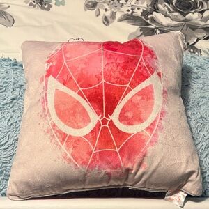 Marvel Spider-Man Red and Pink Pillow